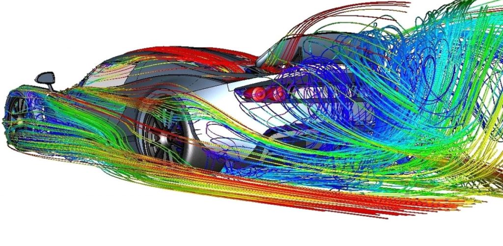 topographical effects on a car