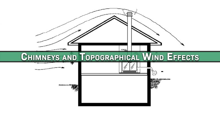 Chimneys and Topographical Wind Effects