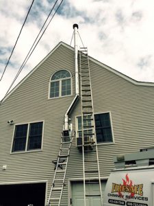 Exterior Chimney Installation